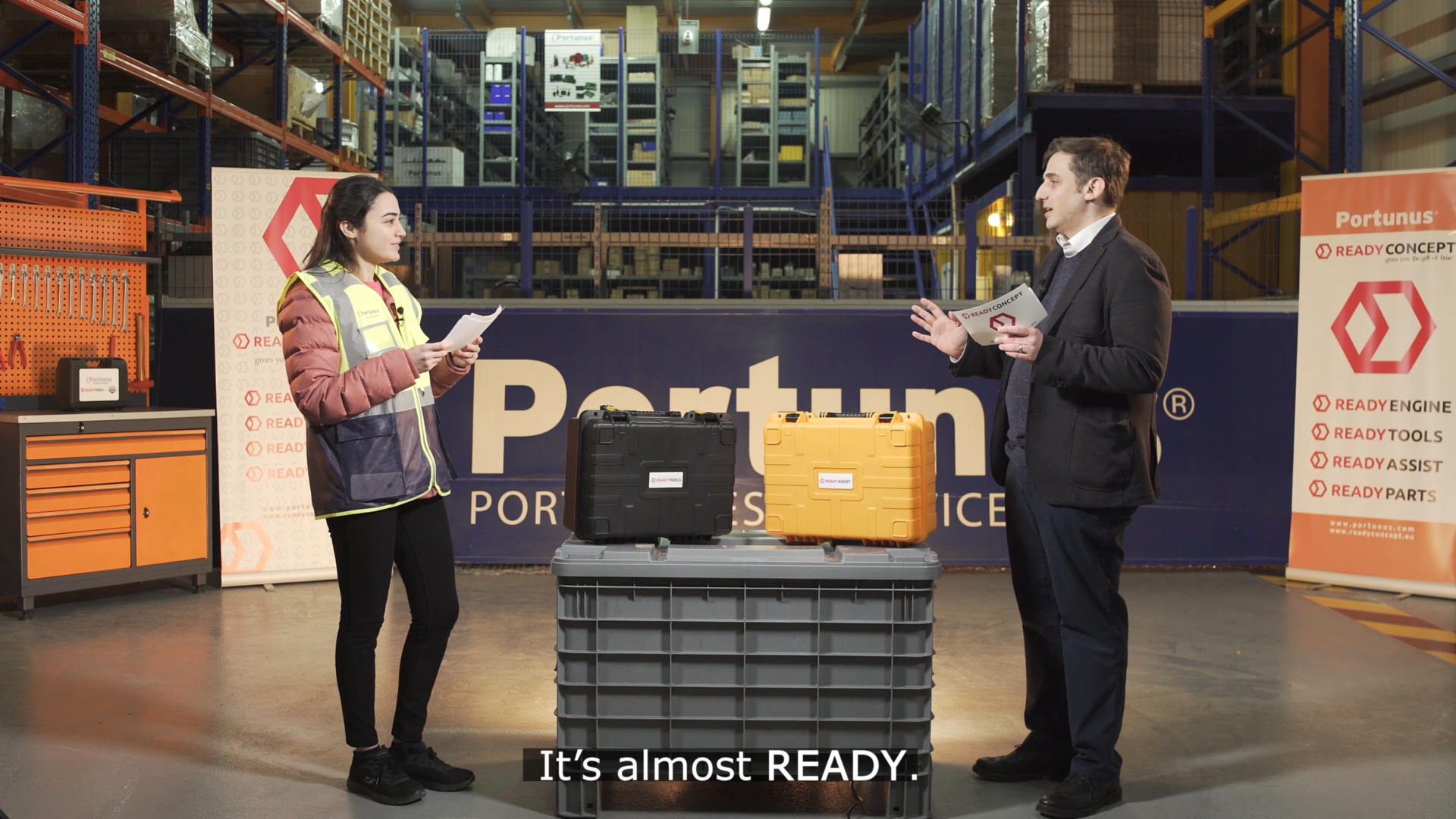 What does ready in Ready Engine means?